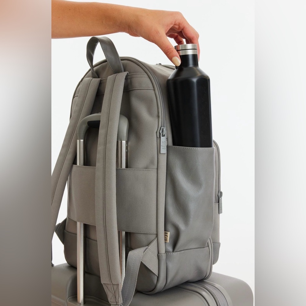 Béis The Backpack Grey - Picture 6 of 12